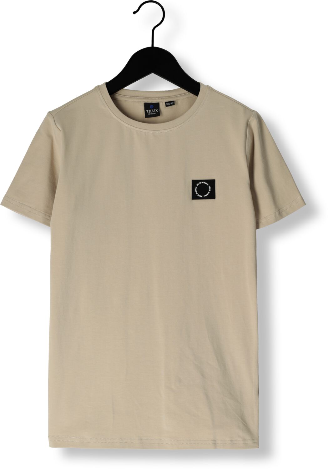 RELLIX Jongens Polo's & T-shirts T-shirt Ss Basic Beige