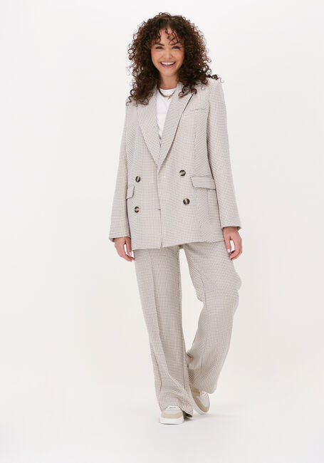 Bruine COLOURFUL REBEL Blazer RIKKI JACQUARD DOGTOOTH BOYFRIEND BLAZER - large