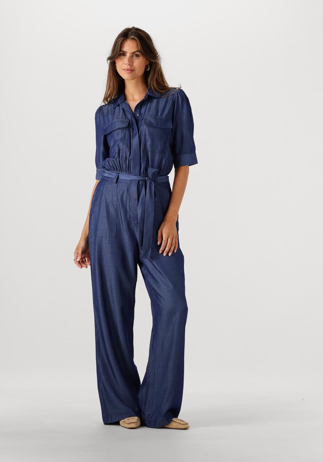 MINUS Dames Jumpsuits Levana Jumpsuit Blauw
