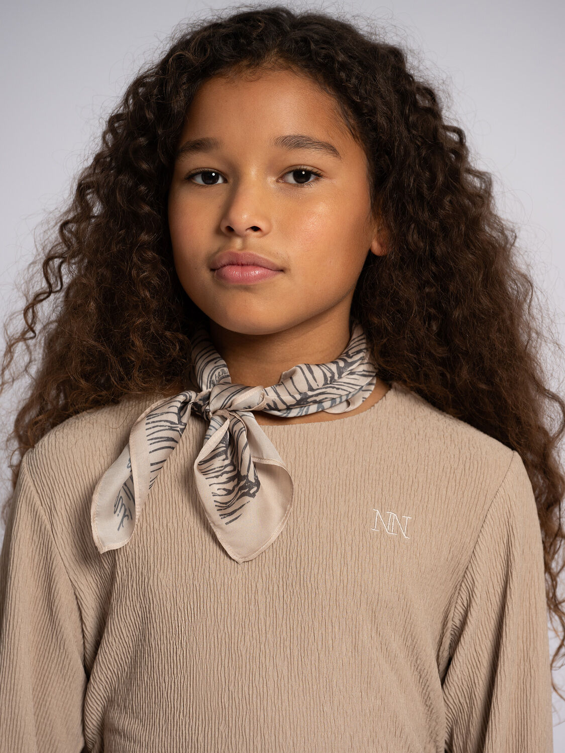 Creme NIK & NIK Haaraccessoires ROSIE BANDANA - large