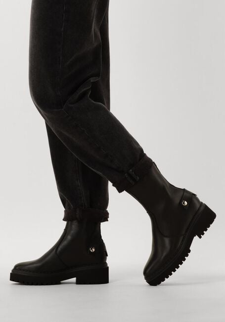 Zwarte NUBIKK Enkelboots FAE LEVA FUR Zwarte NUBIKK Enkelboots FAE LEVA FUR - large