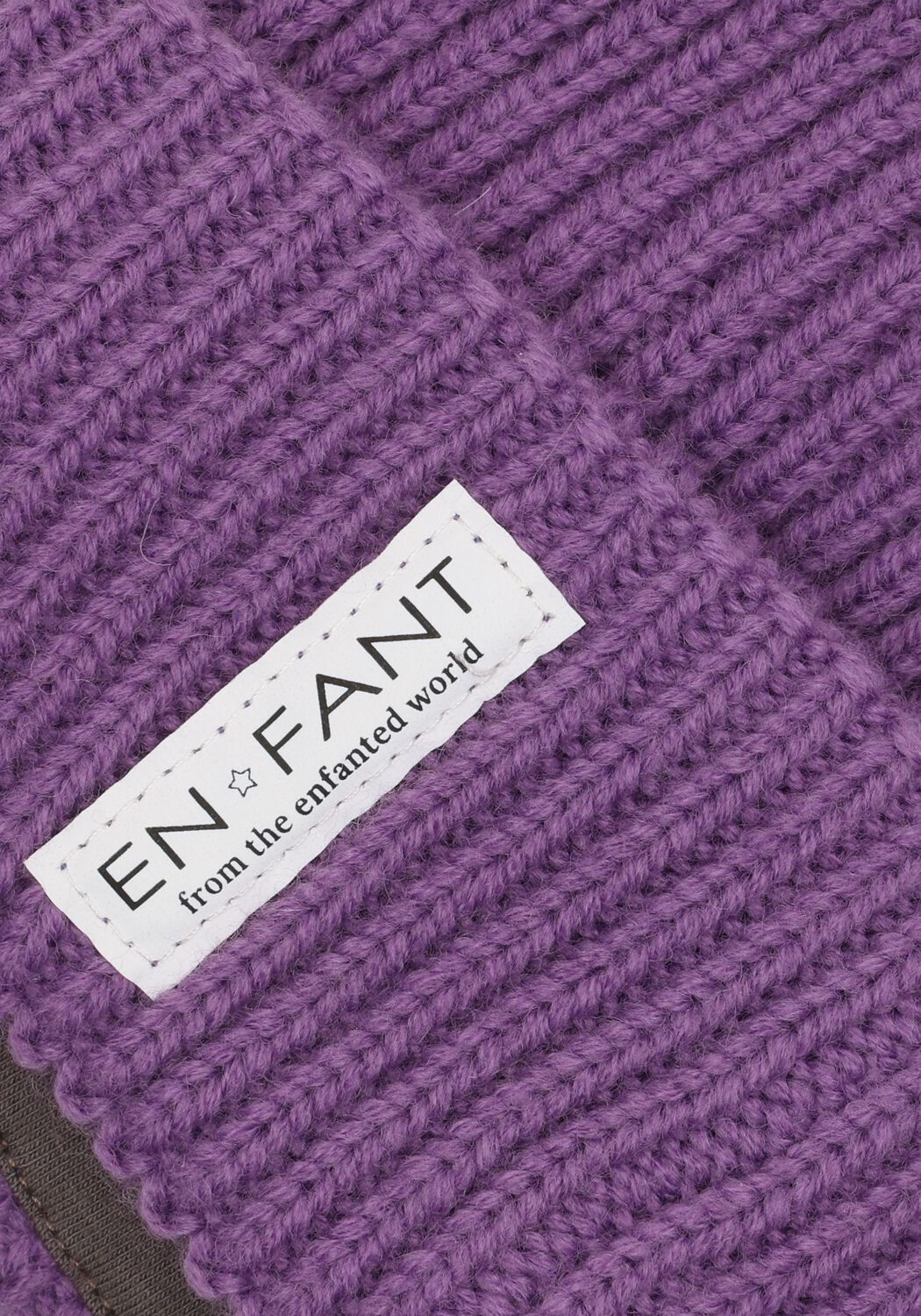 ENFANT Jongens Mutsen Beanie Lining Paars