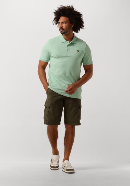 Groene LYLE & SCOTT Polo PLAIN POLO SHIRT Groene LYLE & SCOTT Polo PLAIN POLO SHIRT - large