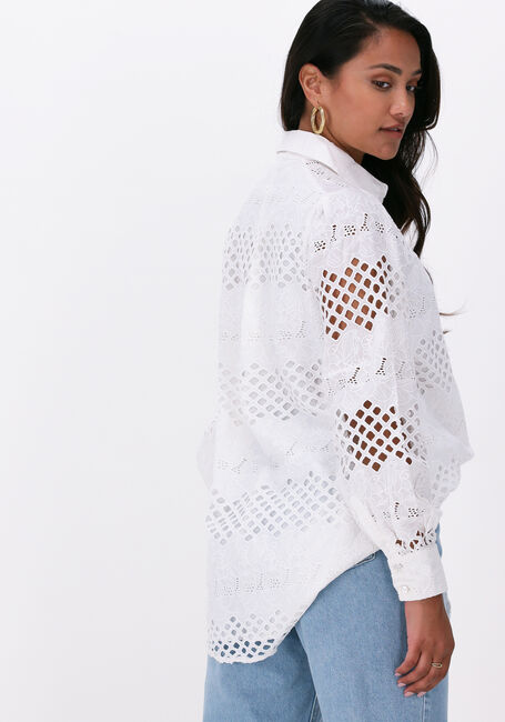Witte Y.A.S. Blouses YASHAMALLA LS LONG SHIRT - large
