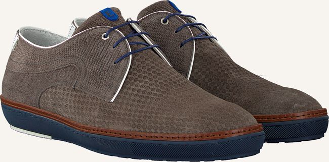 Taupe FLORIS VAN BOMMEL Veterschoenen 14020 Taupe FLORIS VAN BOMMEL Veterschoenen 14020 - large