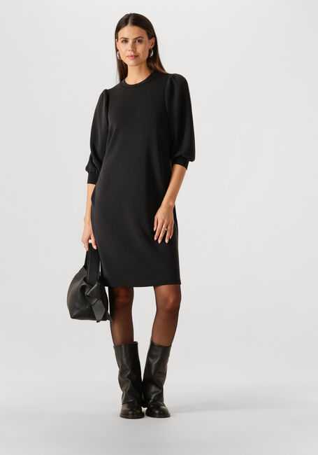 Zwarte SELECTED WOMEN Mini jurk SLFTENNY 3/4 SHORT SWEAT DRESS - large