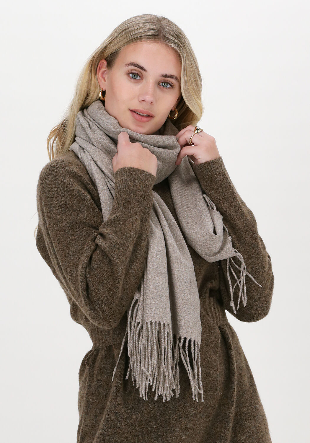 Taupe NOTRE-V Sjaal 1136