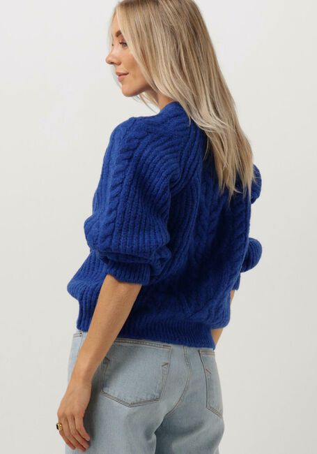 Blauwe Y.A.S. Trui YASSULLA LS KNIT PULLOVER - large
