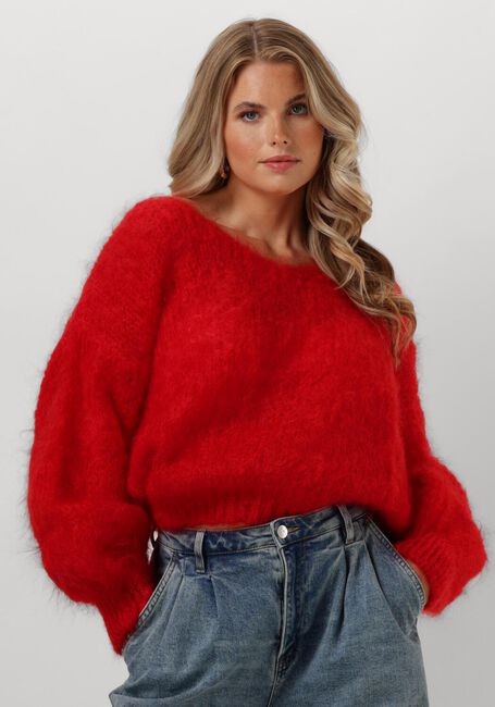 Rode AMERICAN DREAMS Trui MILANA LS MOHAIR KNIT - large