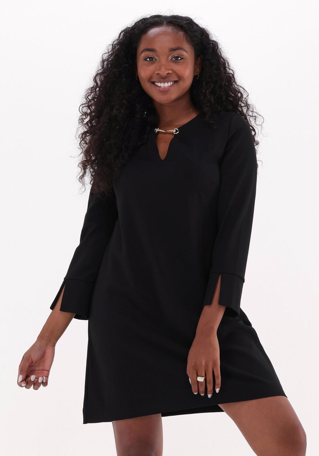 Ana alcazar jurk 2025 zwart