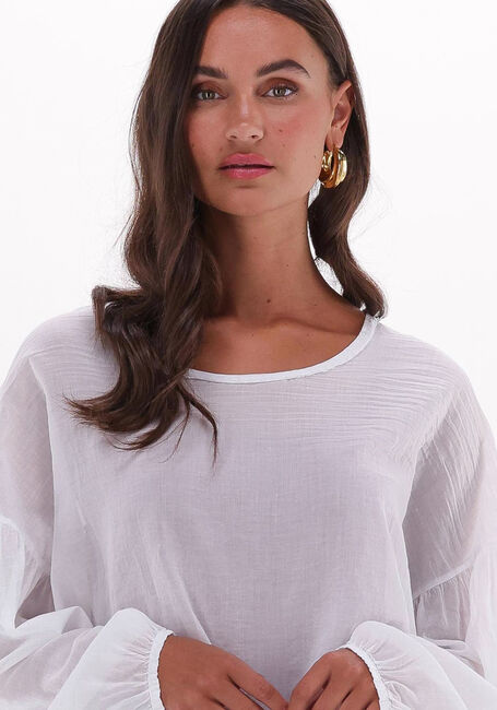 Witte 10DAYS Blouses BALLOON SLEEVE BLOUSE - large