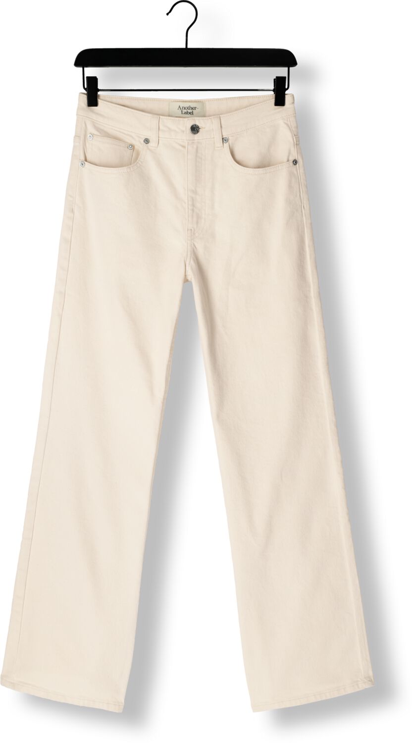 ANOTHER LABEL Dames Jeans Moore Denim Ecru