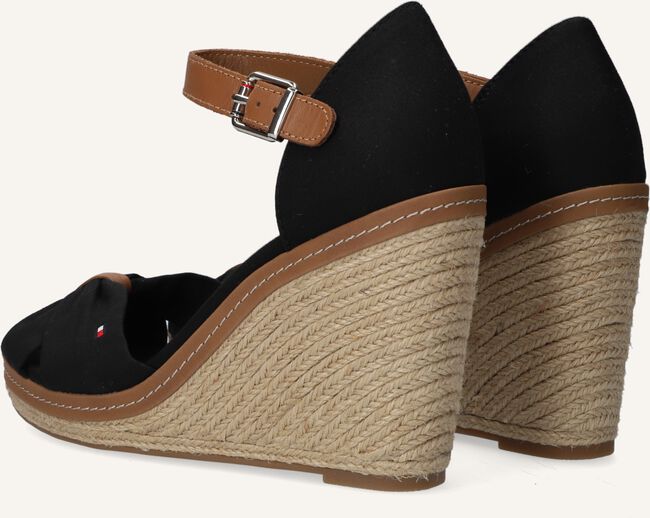 Zwarte TOMMY HILFIGER Platte sandalen ICONIC ELENA Zwarte TOMMY HILFIGER Platte sandalen ICONIC ELENA - large