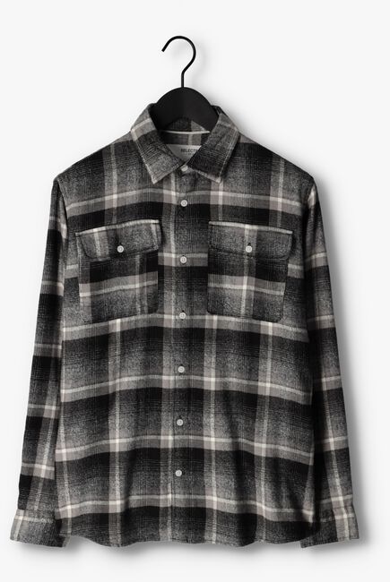 Donkerblauwe SELECTED HOMME Overshirt REGSCOT CHECK SHIRT - large