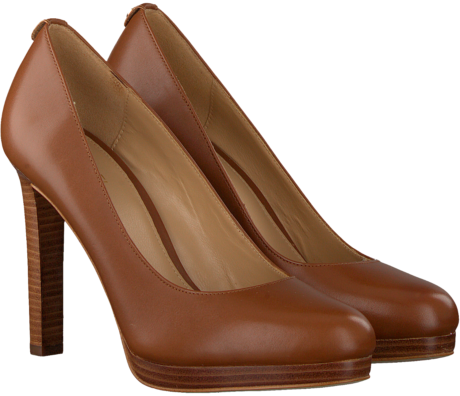 ralph lauren cognac pumps