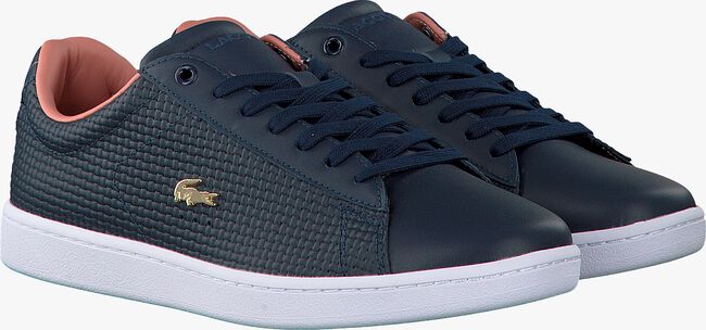 Blauwe LACOSTE Lage sneakers CARNABY EVO DAMES - large