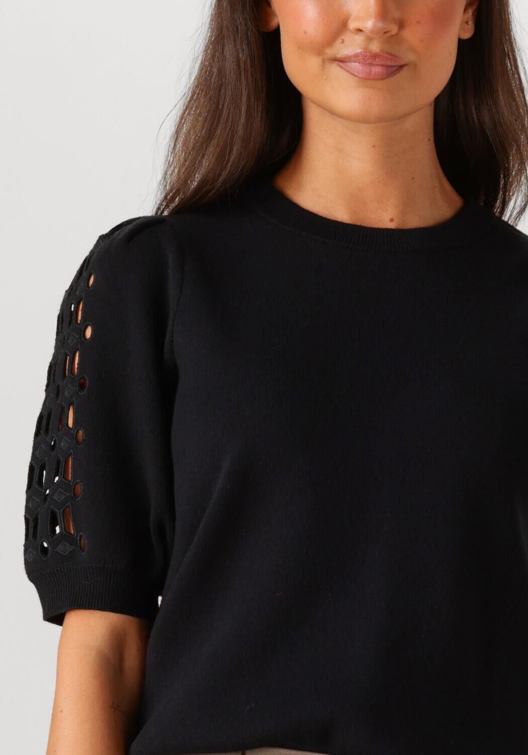 OBJECT Dames Truien & Vesten Objyuki S s Re Knit Pullover 140 Zwart