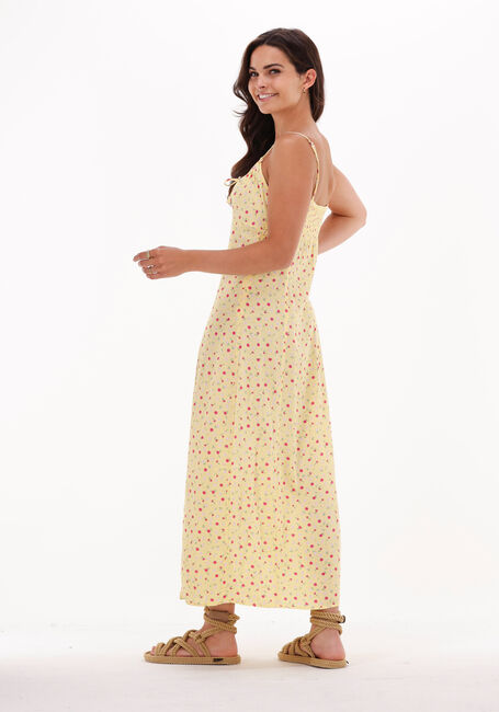 Gele ENVII Maxi jurk ENSAPPHIRE SL DRESS AOP 6696 - large