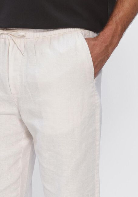 Ecru LES DEUX Wijde broek PATRICK LINEN PANTS - large