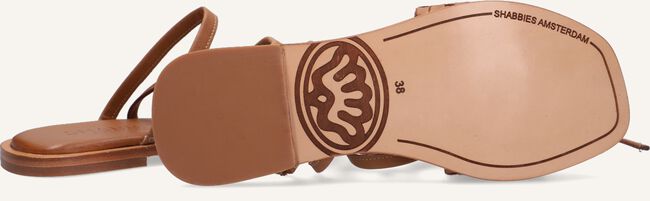 Cognac SHABBIES Platte sandalen 170020172 Cognac SHABBIES Platte sandalen 170020172 - large