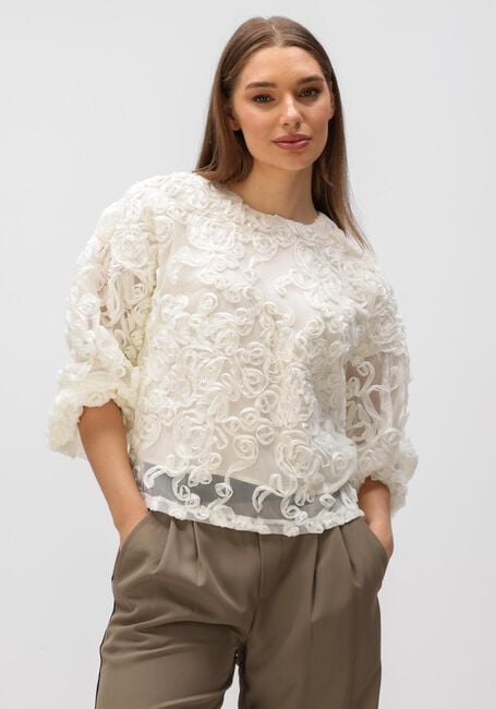 Gebroken wit CO'COUTURE Blouses TESSY FLOWER BLOUSE - large