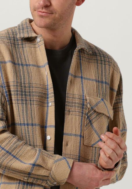 Camel WOODBIRD Overshirt PRIZE CHECK SHIRT - large