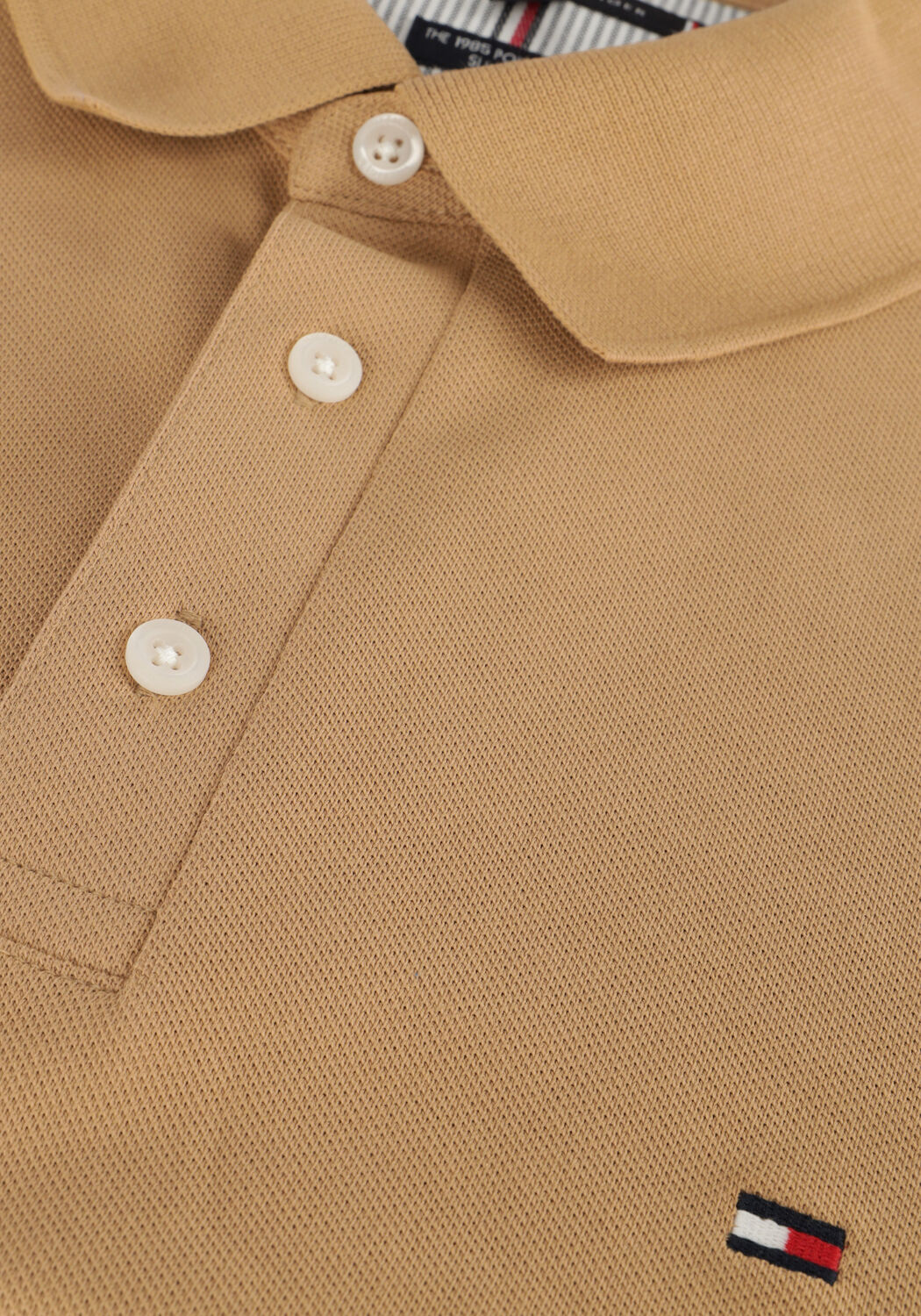 Khaki TOMMY HILFIGER Polo 1985 SLIM POLO - large