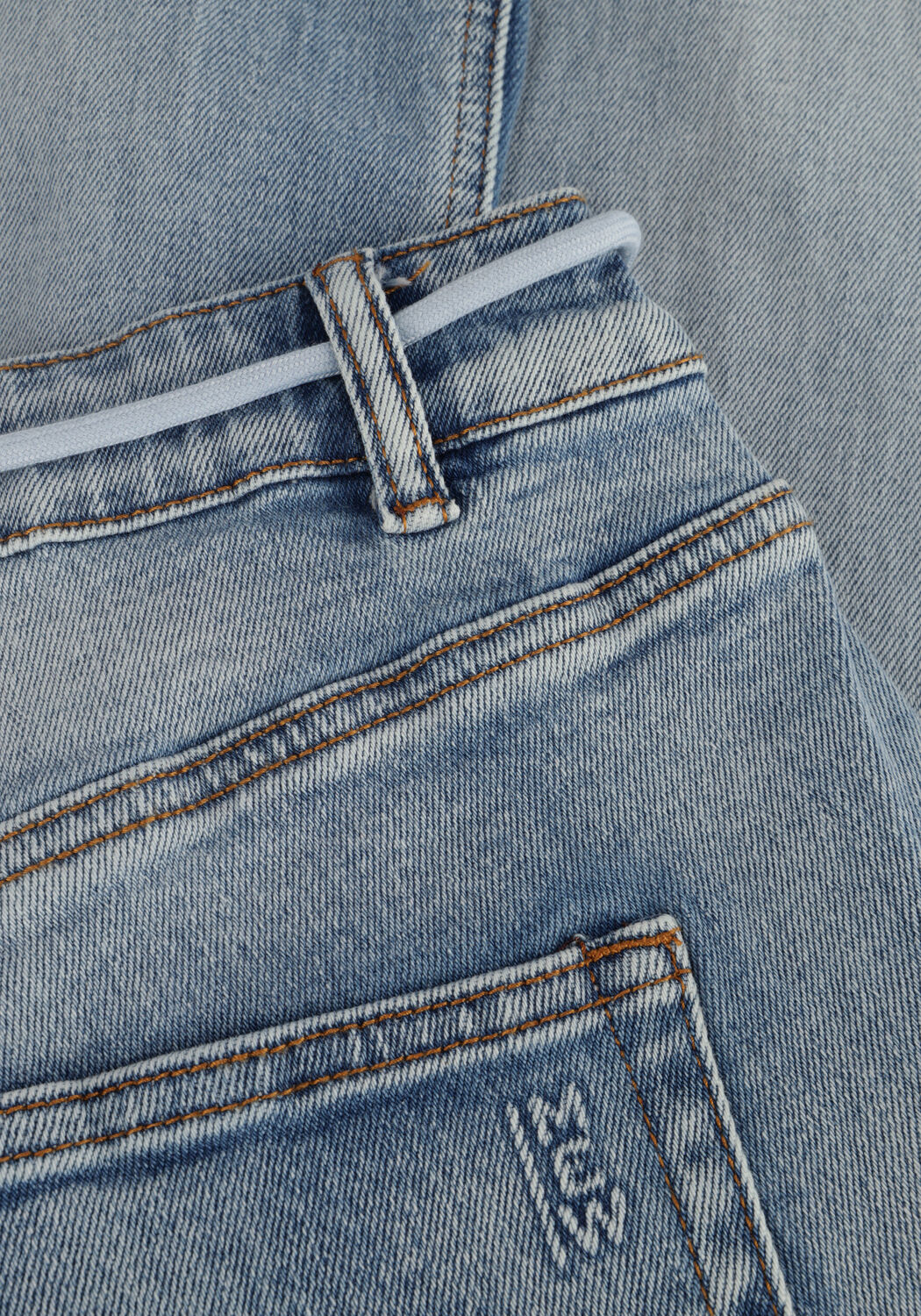 Blauwe MY ESSENTIAL WARDROBE Wijde broek DANGOMW 144 XWIDE - large