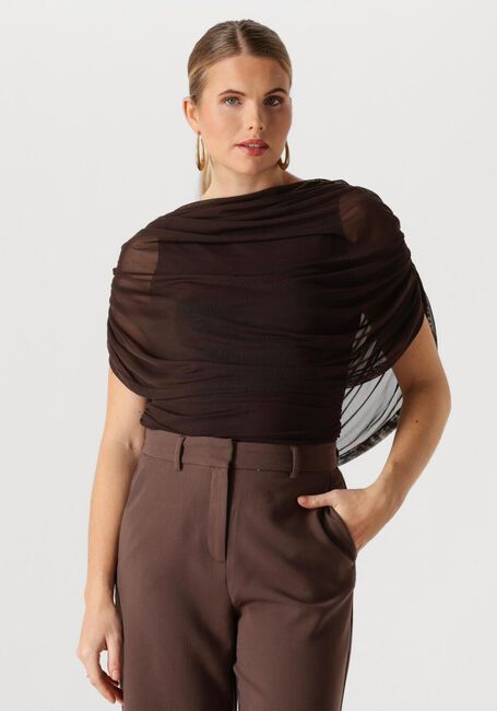 Bruine NEO NOIR Top COTTUNA DRAPY MESH TOP - large