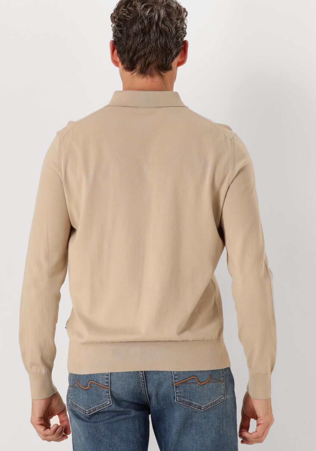 BOSS BLACK Heren Truien & Vesten Gemello-p Beige