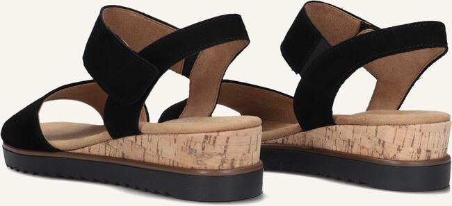 Zwarte GABOR Sandalen met hak 750.2 Zwarte GABOR Sandalen met hak 750.2 - large