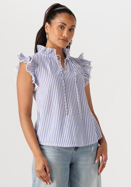 Blauwe MOLIIN Blouses APRIL - large