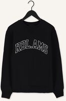 Zwarte COLOURFUL REBEL Sweater RBL AMS BIG EMBROIDERY BASIC SWEAT Zwarte COLOURFUL REBEL Sweater RBL AMS BIG EMBROIDERY BASIC SWEAT - medium