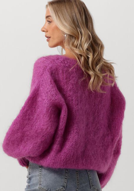 Paarse AMERICAN DREAMS Trui MILANA LS MOHAIR KNIT - large
