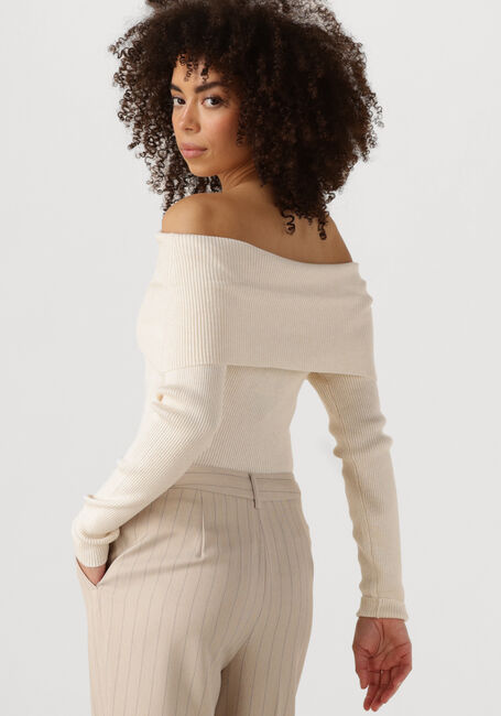 Ecru BRUUNS BAZAAR T-shirt TONNA KNIT - large