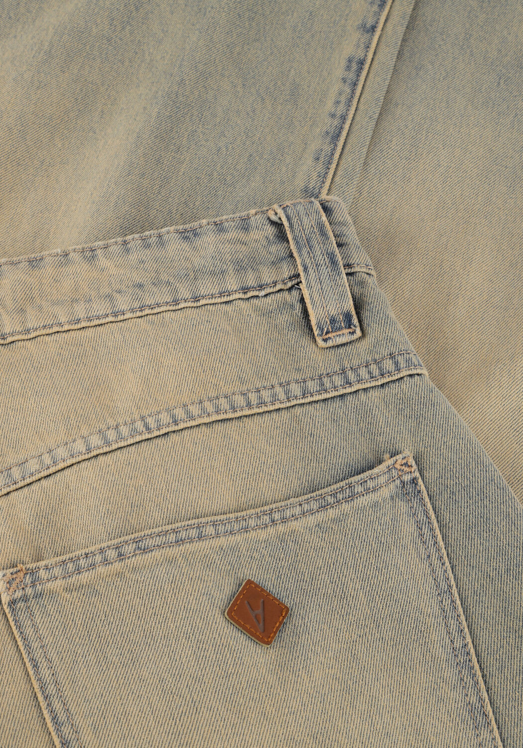 Blauwe ABRAND JEANS Wide jeans LOW MEGA BABBY GWEN - large