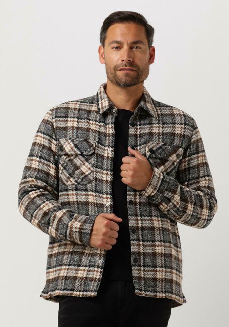 COLOURFUL REBEL JACK CHECK OVERSHIRT - large