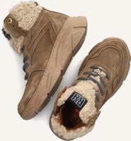 Taupe RED-RAG Hoge sneakers 13332 Taupe RED-RAG Hoge sneakers 13332 - medium