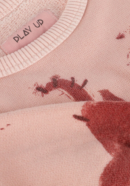 Roze PLAY UP Sweater PRINTED FLEEECE SWEATER - large