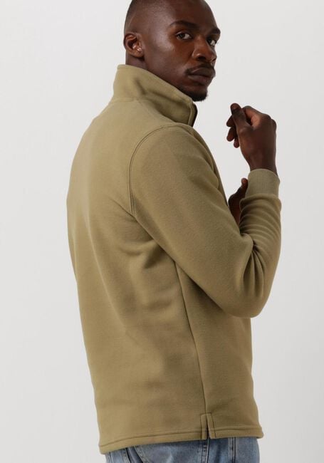 Groene FORÉT Trui MOTION HALF ZIP - large