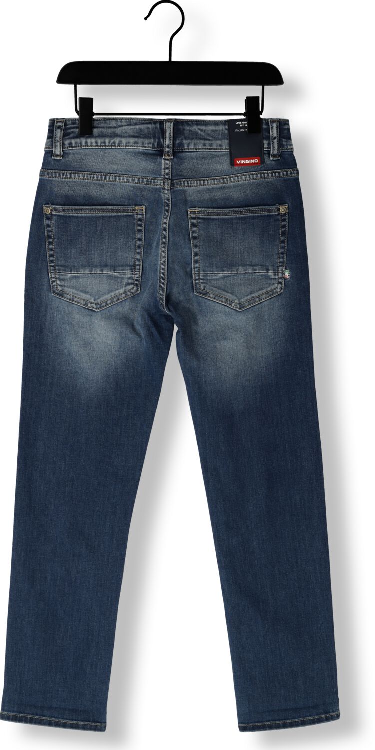 VINGINO Jongens Jeans Diego Donkerblauw