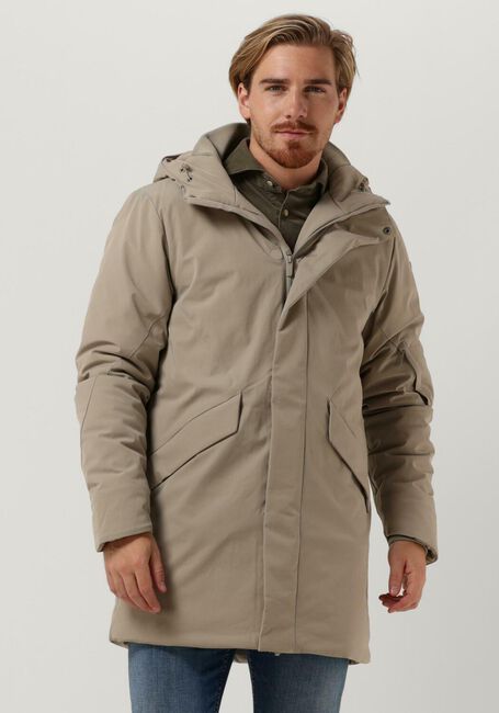 Taupe PUREWHITE Parka's LONG PARKA - large