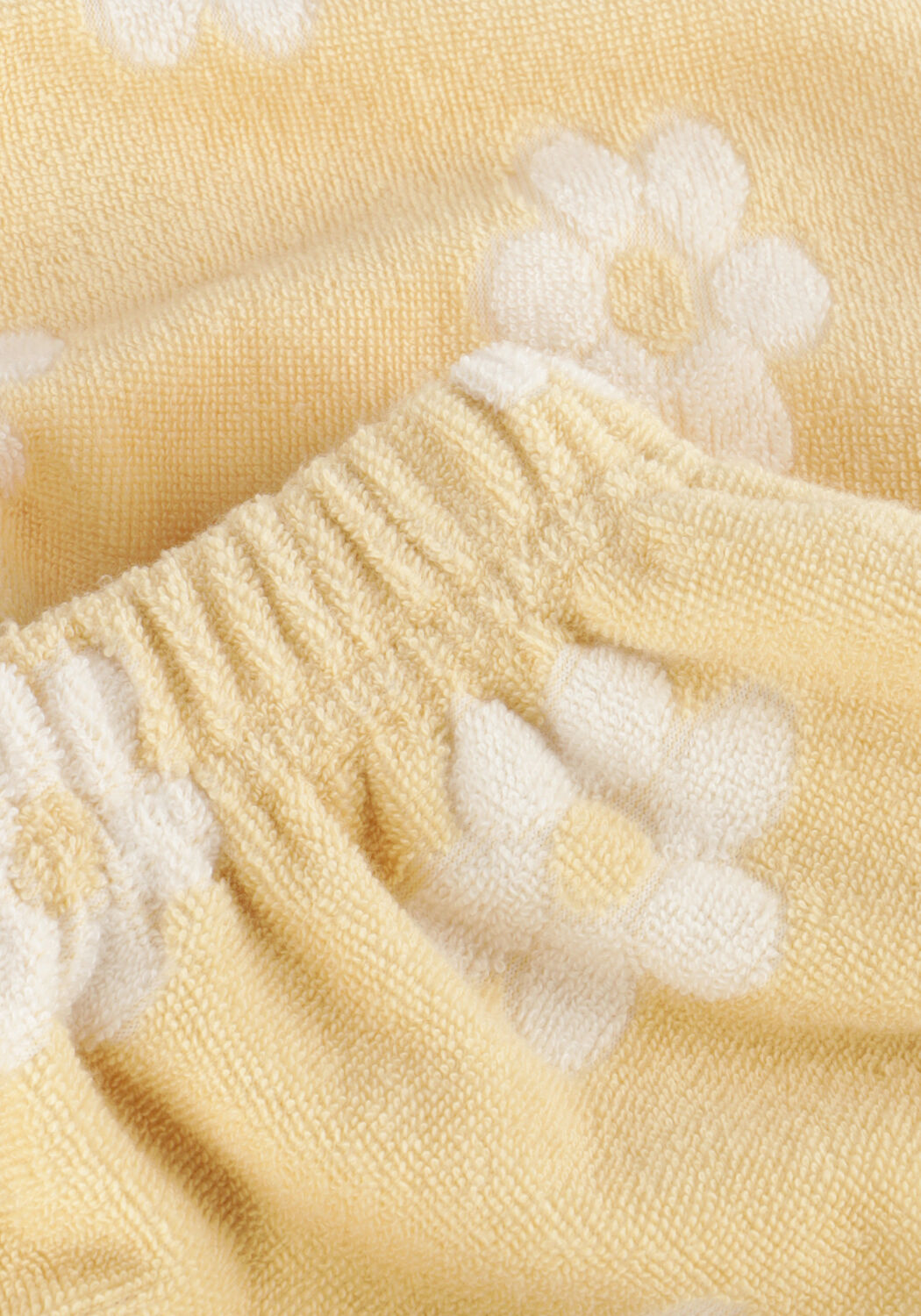 Gele RYLEE + CRU Broeken TRACK SHORT DAISY - large