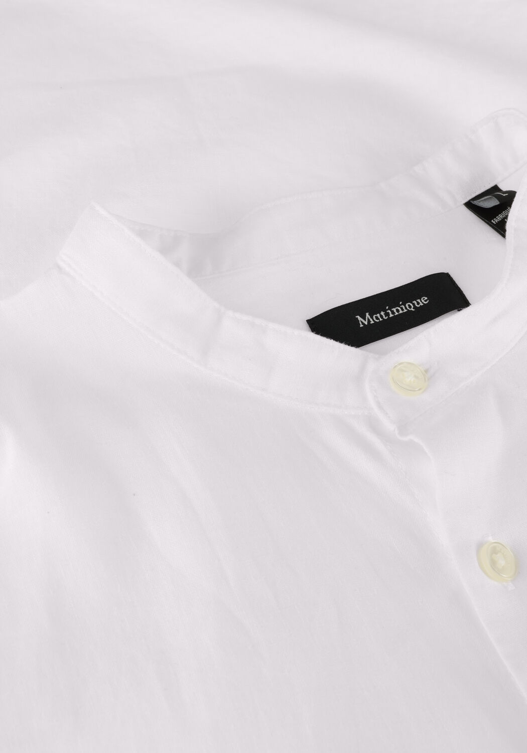 Gebroken wit MATINIQUE Klassiek overhemd MATROSTOL CHINA 4 - large
