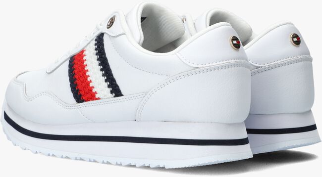 Witte TOMMY HILFIGER Lage sneakers CORPORATE LIFESTYLE - large