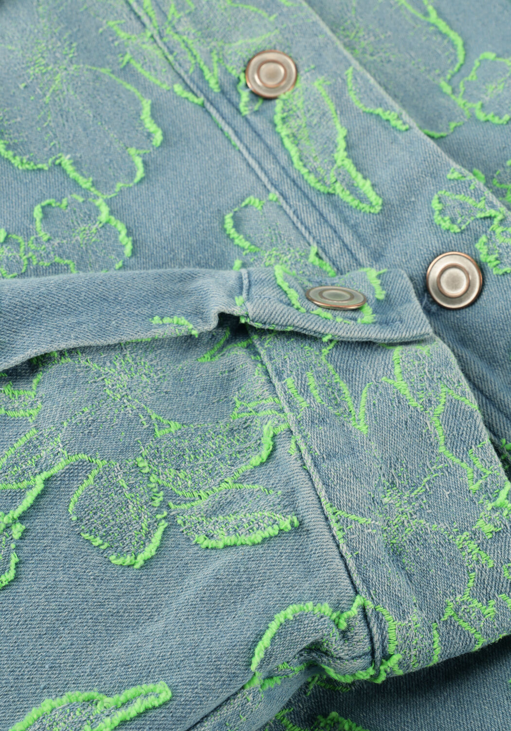 Lichtblauwe STUDIO AMAYA Spijkerjas LAYLA - large