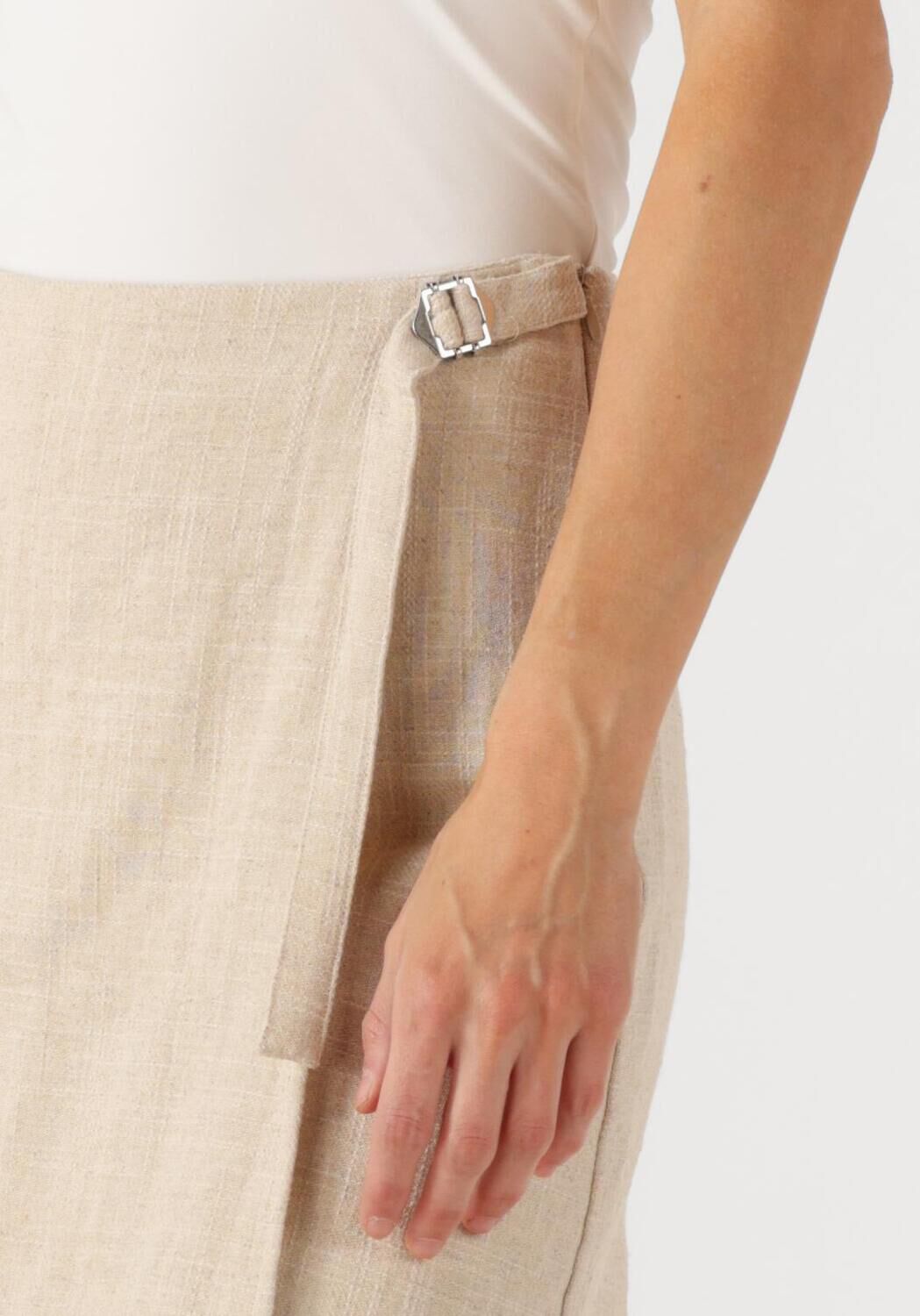 ANOTHER LABEL Dames Rokken Gwen Skort Zand