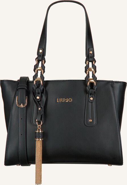 Zwarte LIU JO Handtas RAGG BOSTON BAG Zwarte LIU JO Handtas RAGG BOSTON BAG - large