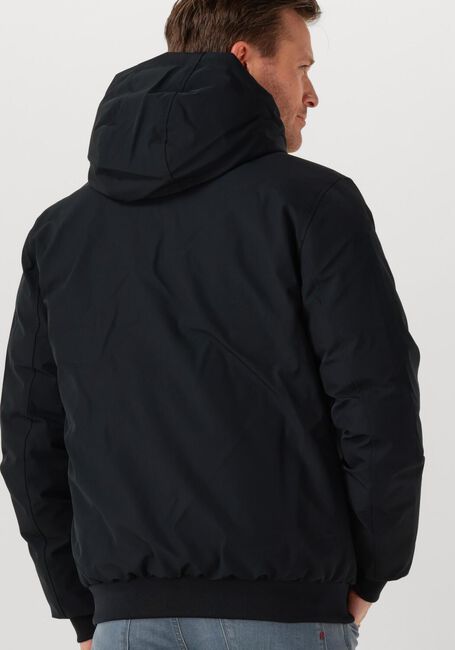 Donkerblauwe AIRFORCE Jack HOODED REVERSIBLE JACKET - large