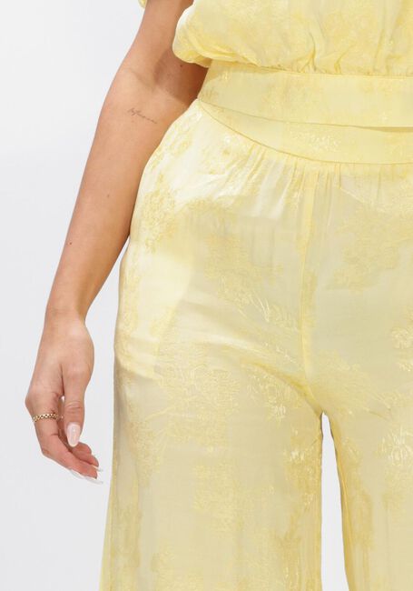 Gele HARPER & YVE Wijde broek ROSIE-PA - large
